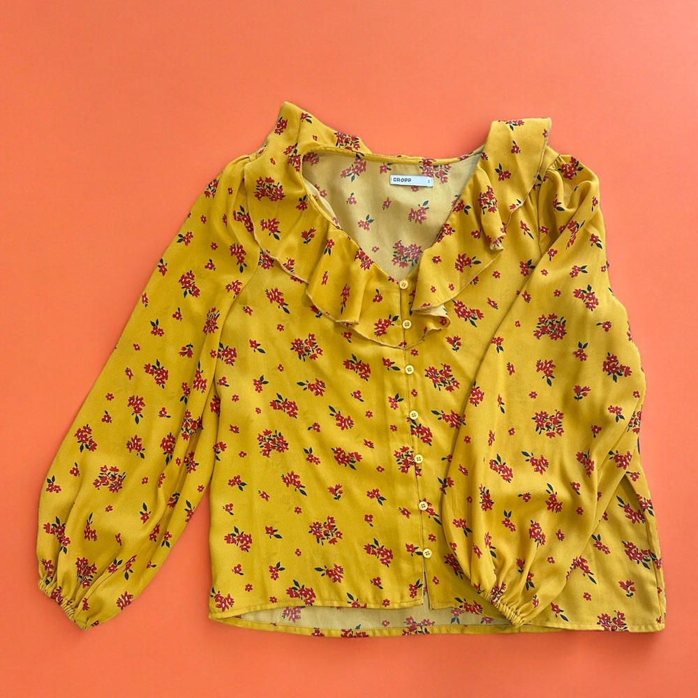Floral top.